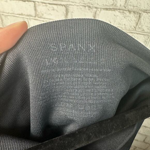 SPANX Leggings Camo Look at Me Now Seamless Crop High Rise Gray Black L - Picture 4 of 7